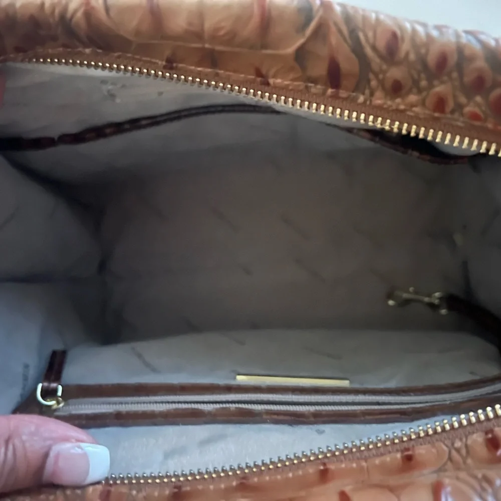 Brahmin Melbourne Collection Priscilla satchel in excellent condition - Picture 11 of 12